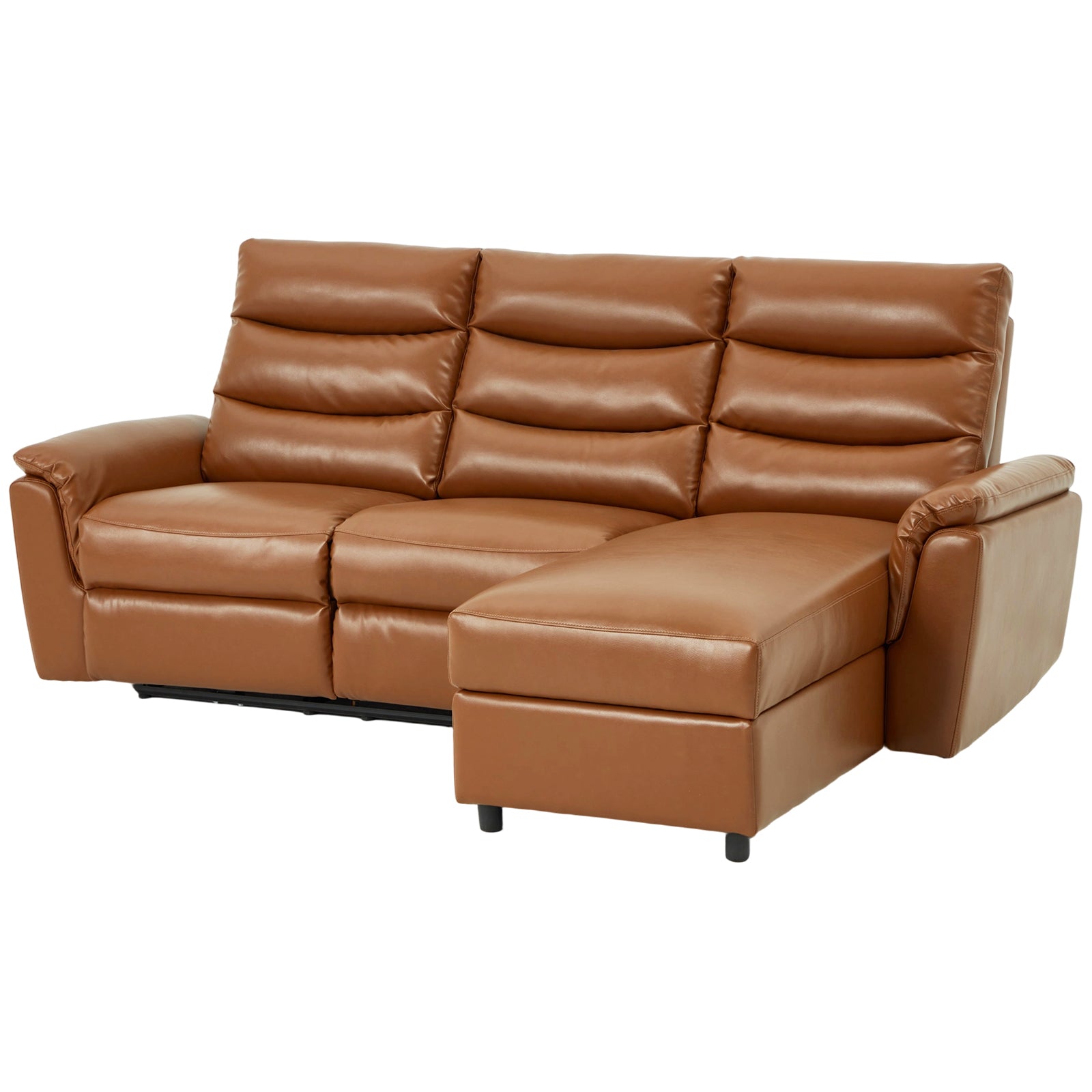 YODOLLA PU Leather Power Reclining Sectional Sofabest