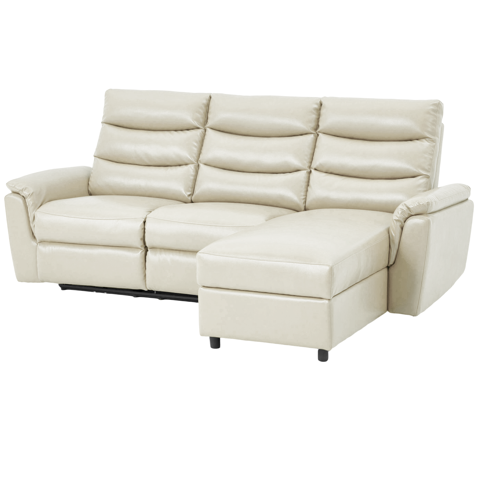 YODOLLA PU Leather Power Reclining Sectional Sofabest