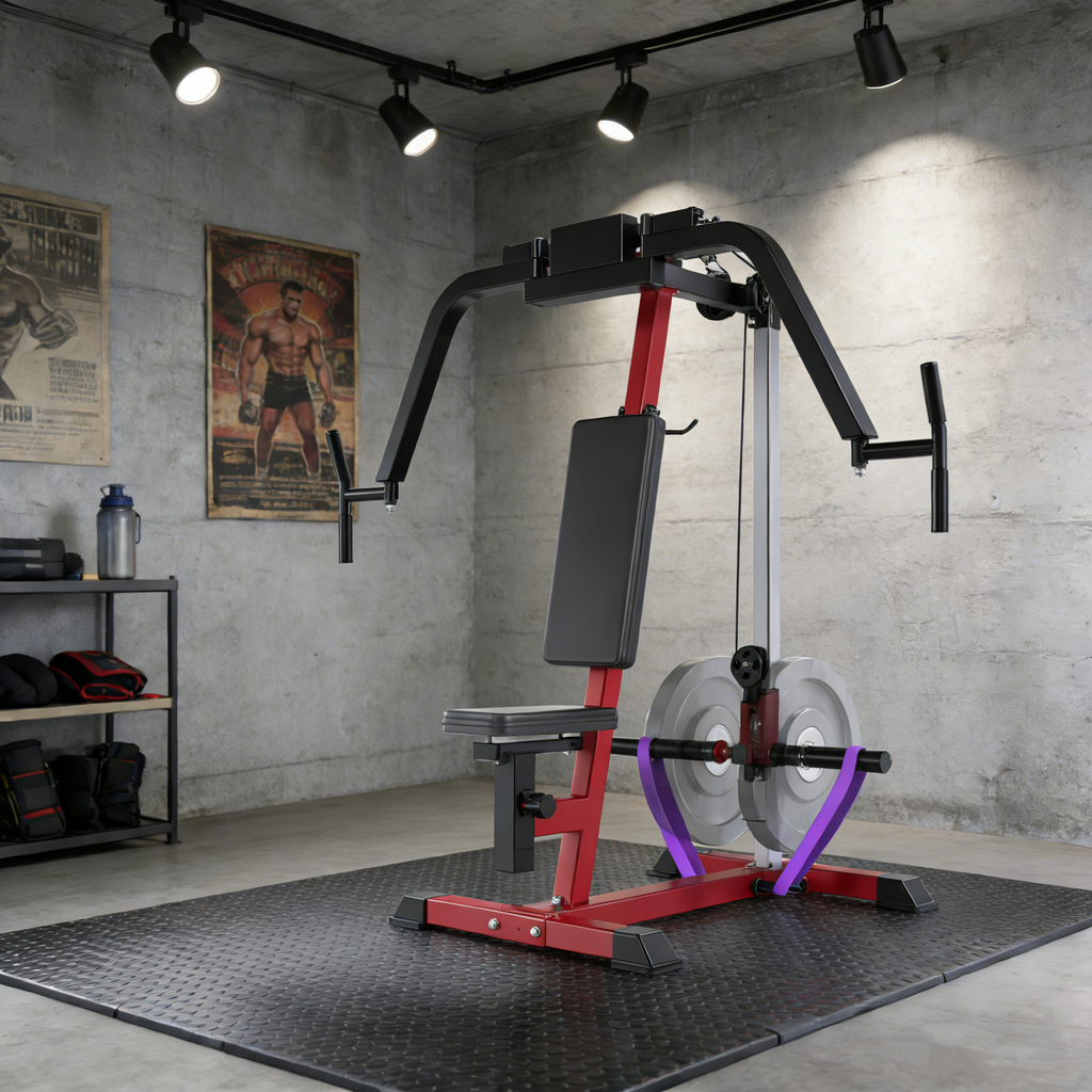 YODOLLA Chest Fly Machine PEC Deck Fly and Reverse Delt Machine 450lbs Adjustable Upper Body Workout Equipment