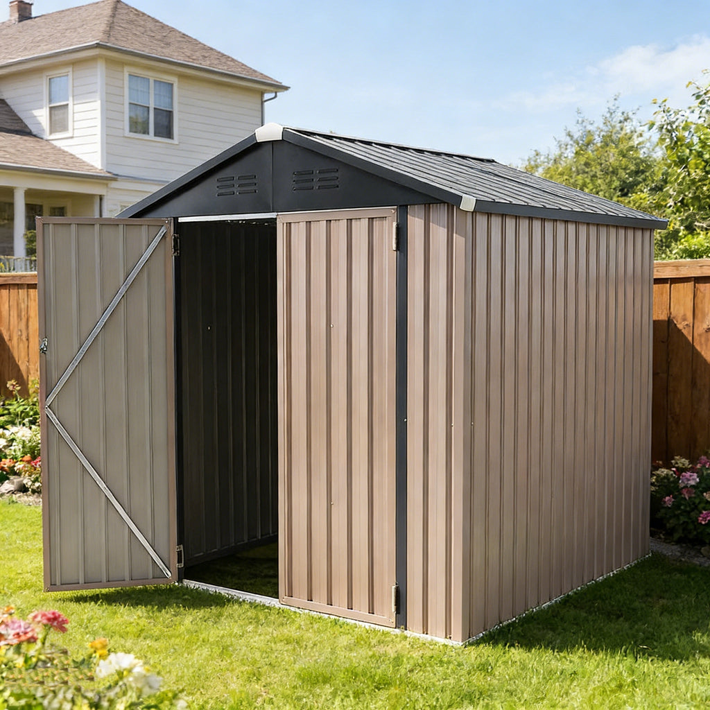 YODOLLA 6x6 Sheds Storage Sheds & Outdoor Storage