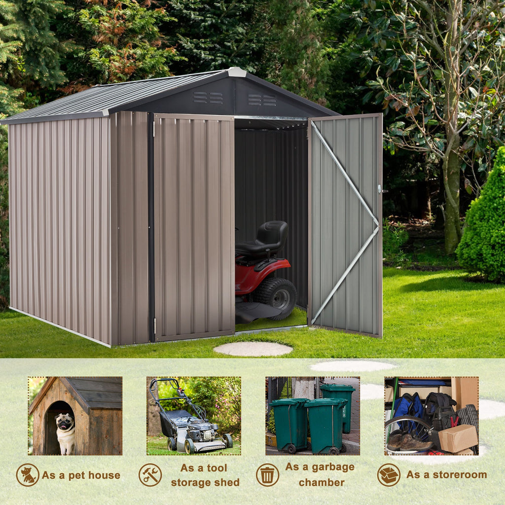 YODOLLA 6x6 Sheds Storage Sheds & Outdoor Storage