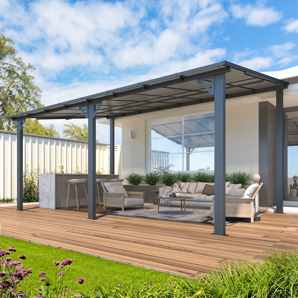 YODOLLA 16' x 10' Gazebo Outdoor Pergola