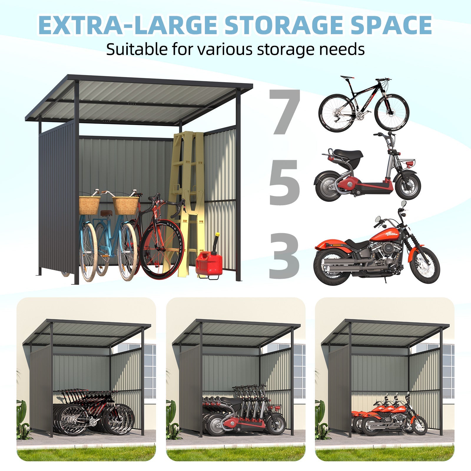 YODOLLA 6' x 6' Gazebo Outdoor Pergola for Patio, Small Lean to Hardtop Grill Gazebo