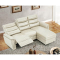 YODOLLA PU Leather Power Reclining Sectional Sofabest