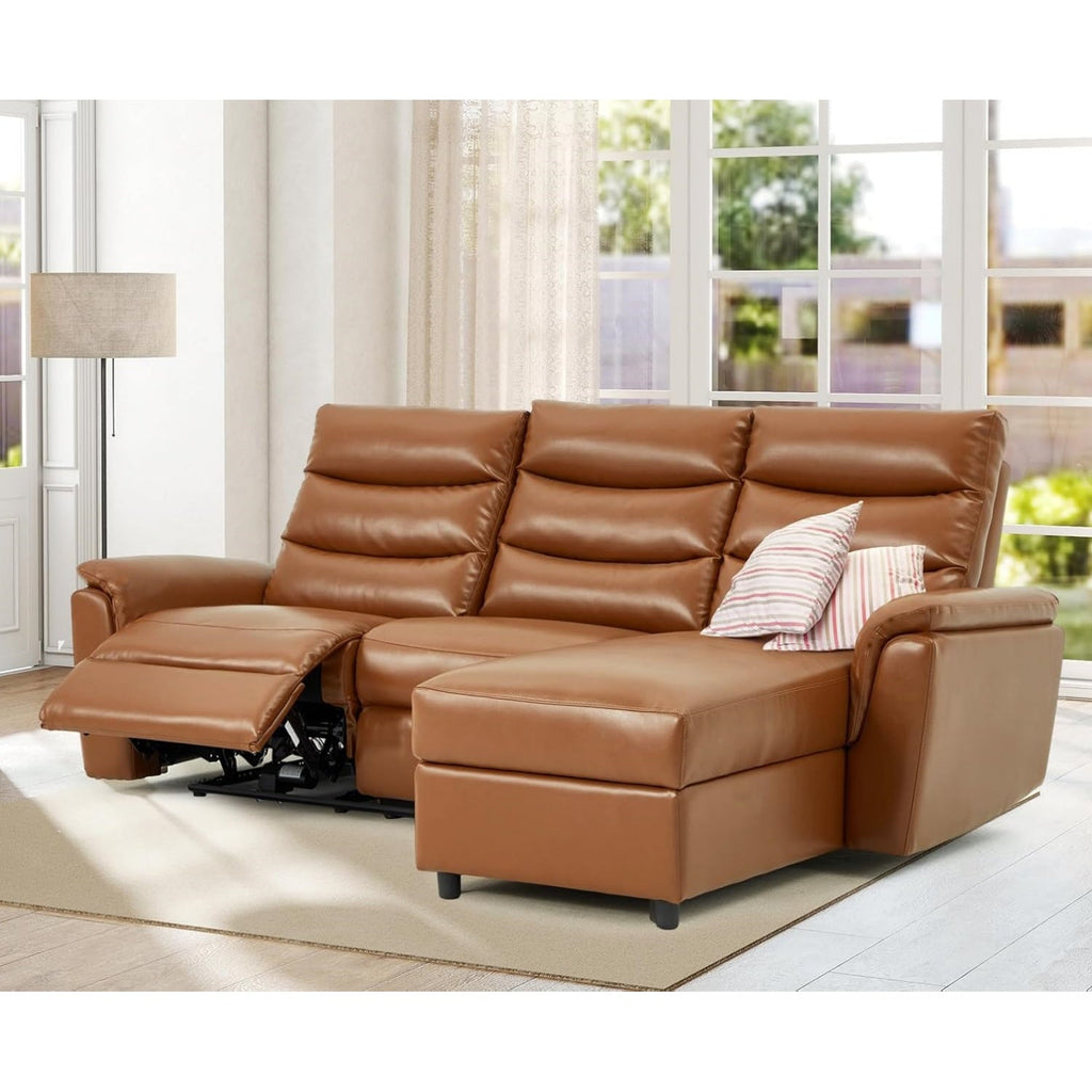 YODOLLA PU Leather Power Reclining Sectional Sofabest