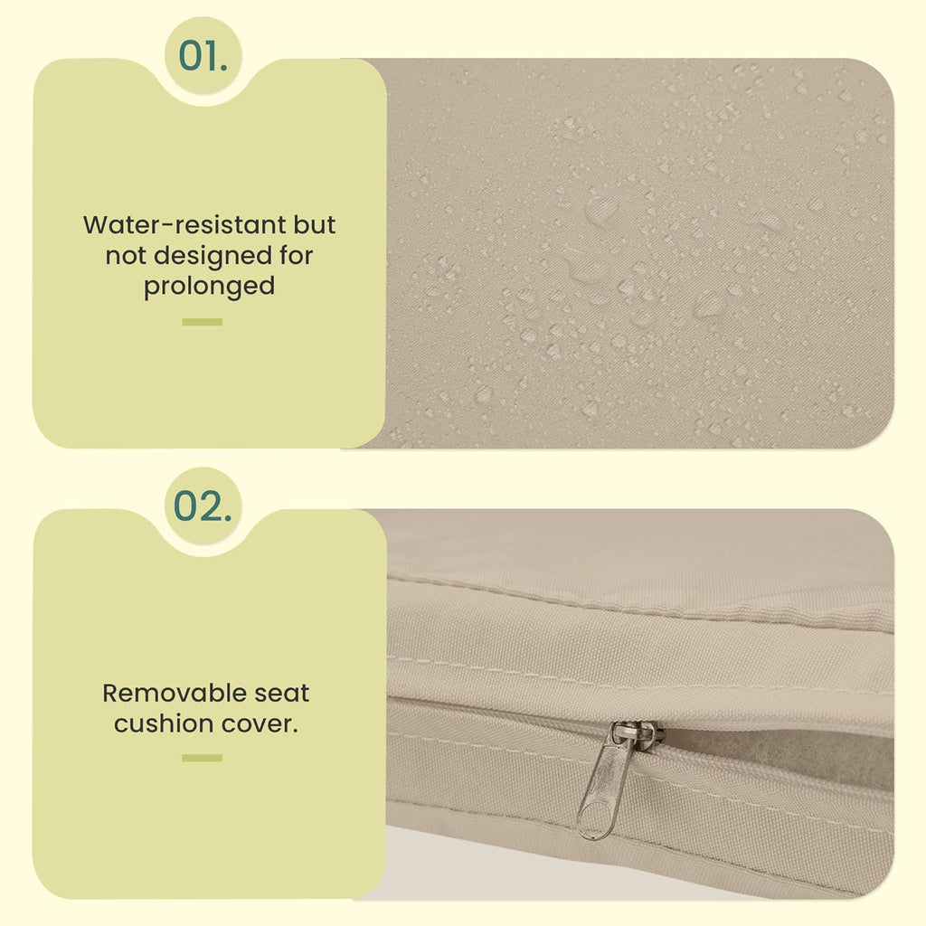 YODOLLA 8 Pieces Outdoor Wicker Patio Furniture Sofa