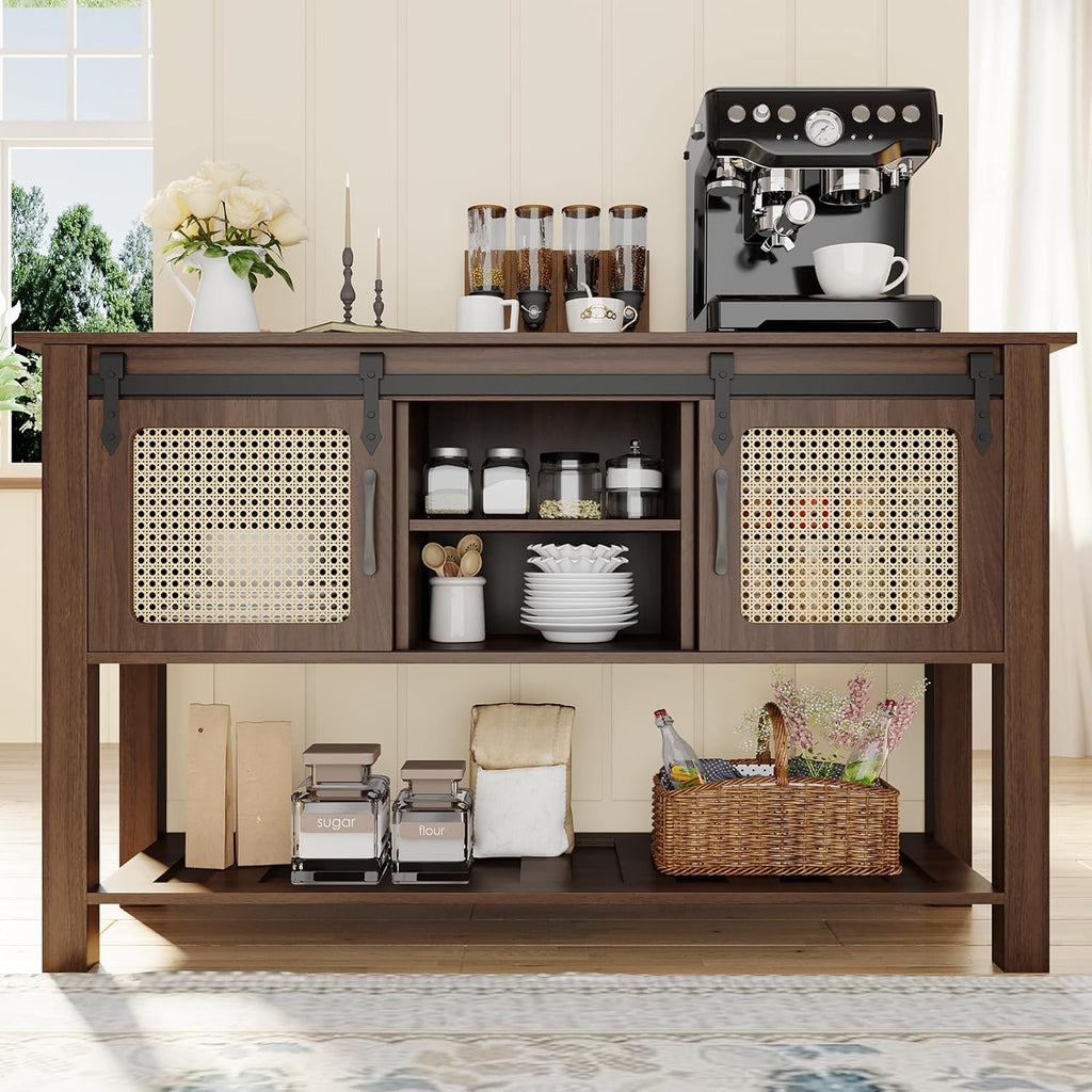 YODOLLA 47'' Buffet Cabinet, Coffee Bar Storage Cabinetbest
