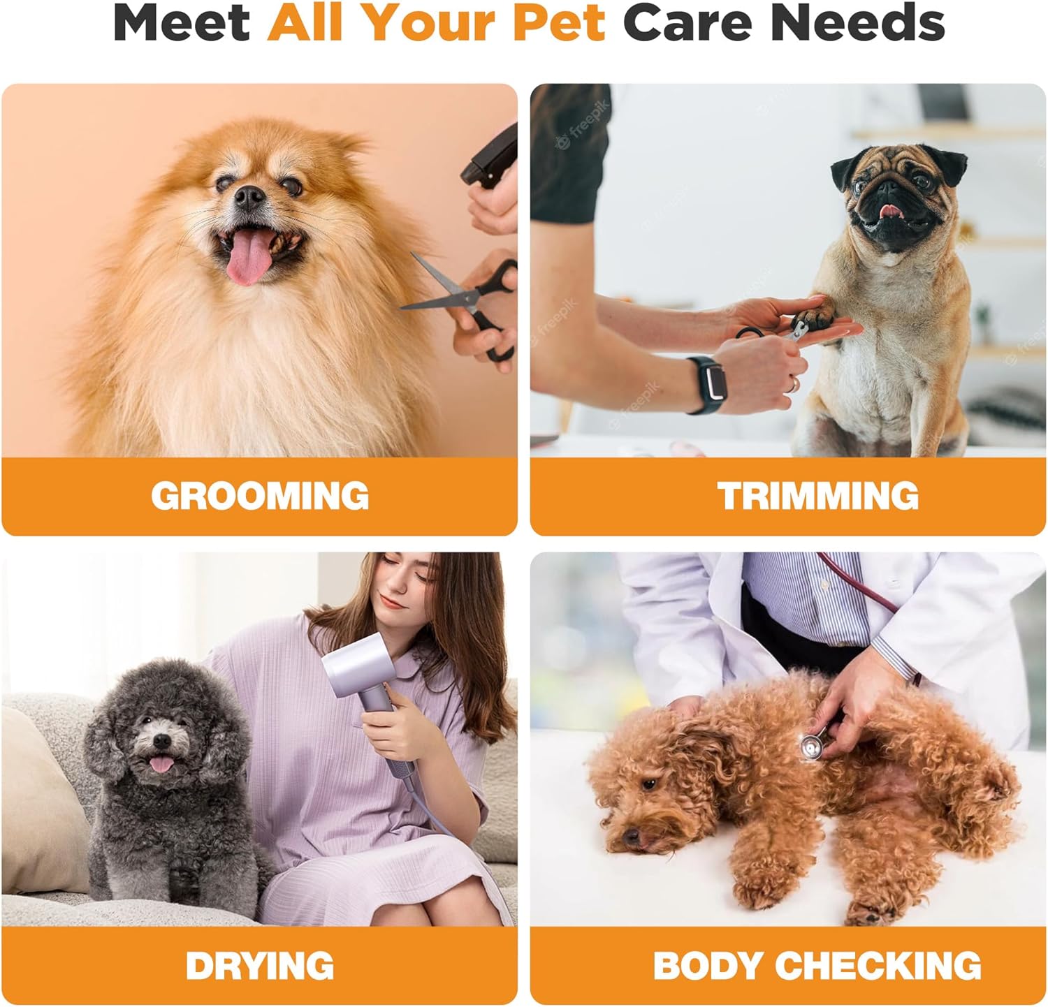 YODOLLA Electric Lift Dog Grooming Table with Foldable Arm