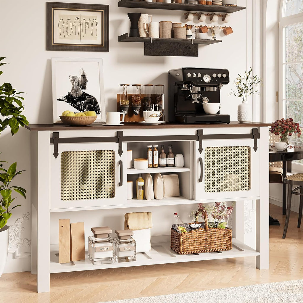 YODOLLA 47'' Buffet Cabinet, Coffee Bar Storage Cabinetbest