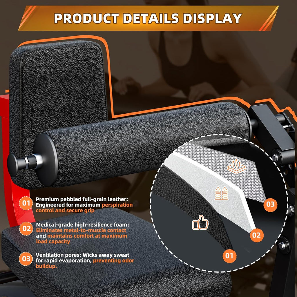 YODOLLA Leg Extension and Curl Lower Body Workout Machinebest