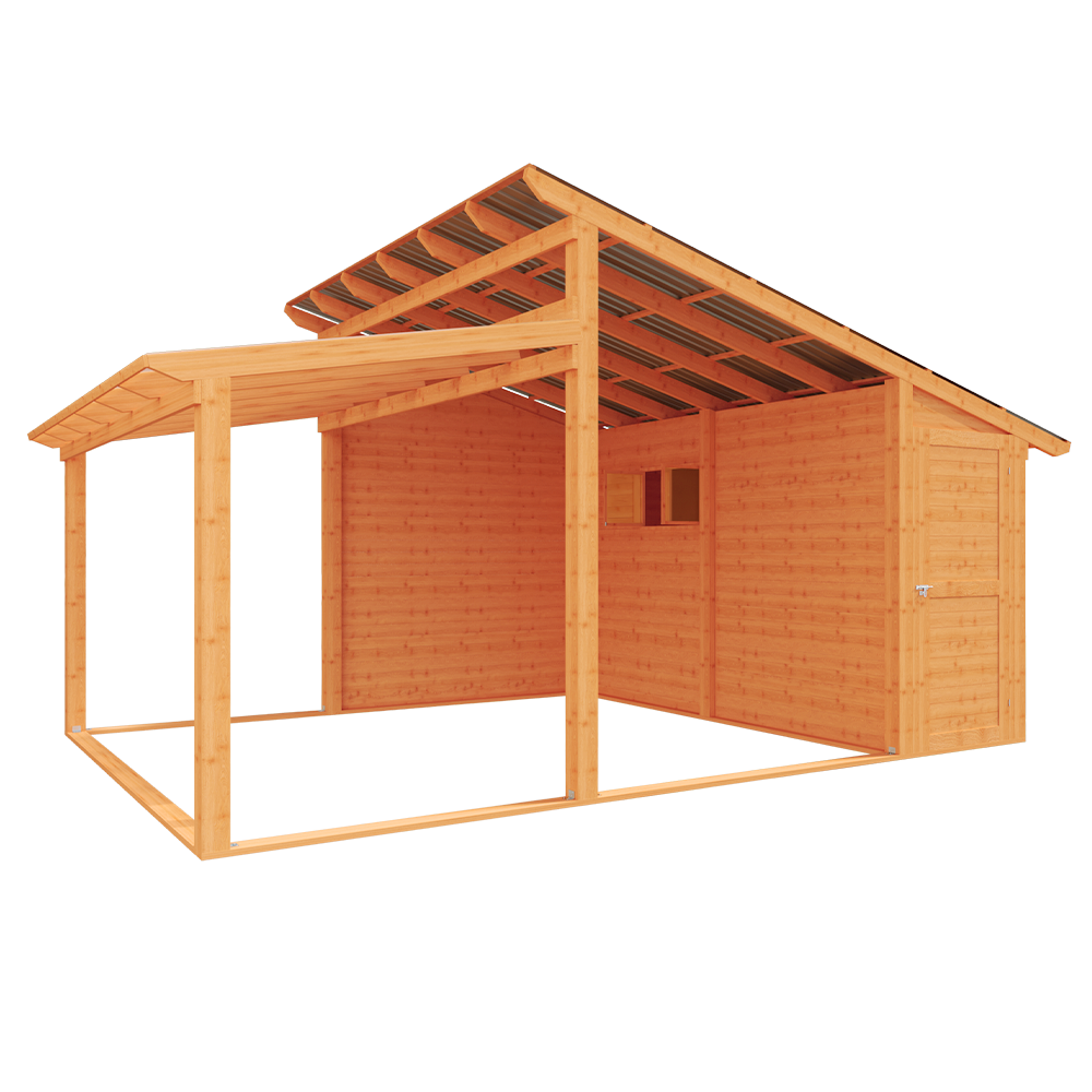 YODOLLA 20' × 12.5' Outdoor Gazebo with Storage Roombest