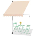 YODOLLA 2x1.8m Free Standing Awning, Beige