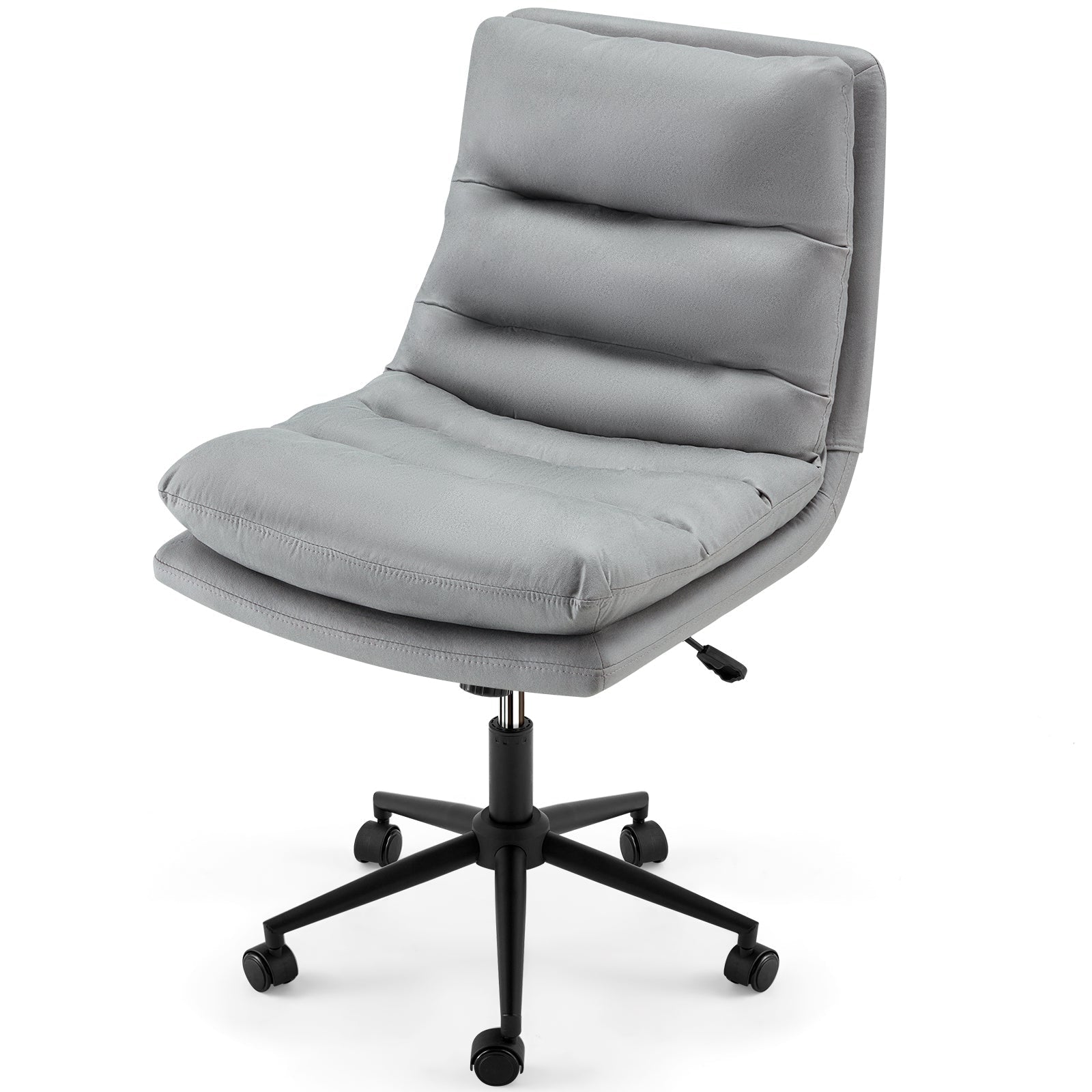 YODOLLA Office Chairs Swivel Desk Chair, Faux Leather Graybest