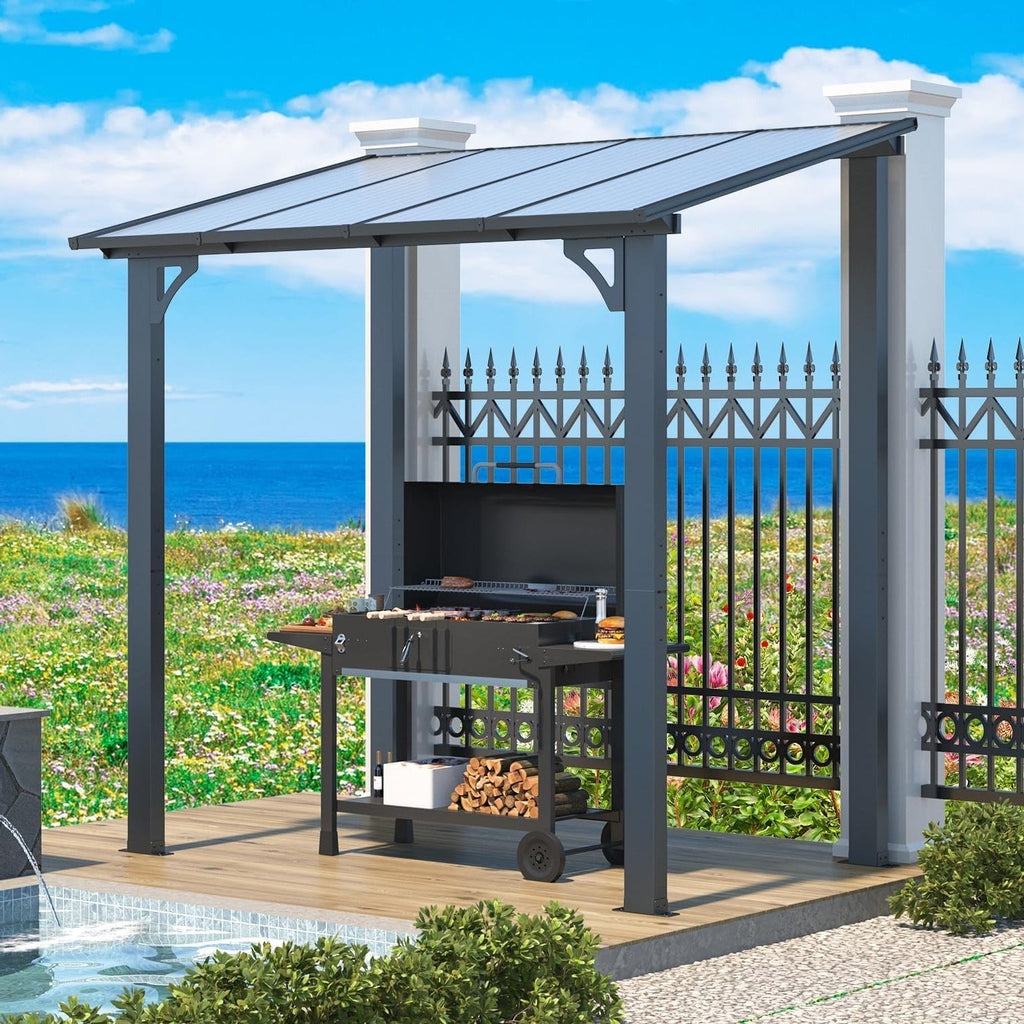 YODOLLA 8' x 5' Gazebo Outdoor Pergola