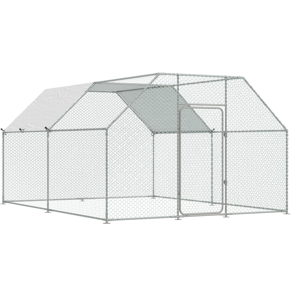YODOLLA 3M Large Metal Chicken Coop