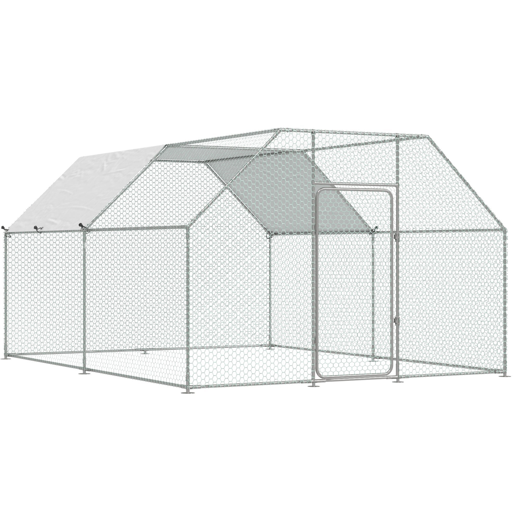 YODOLLA 3M Large Metal Chicken Coop