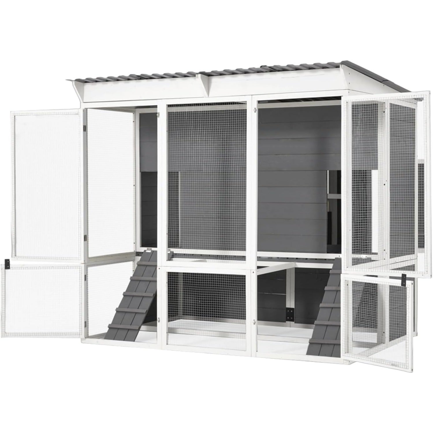 YODOLLA 67'' Extra Large Wood Chicken Coop with Run