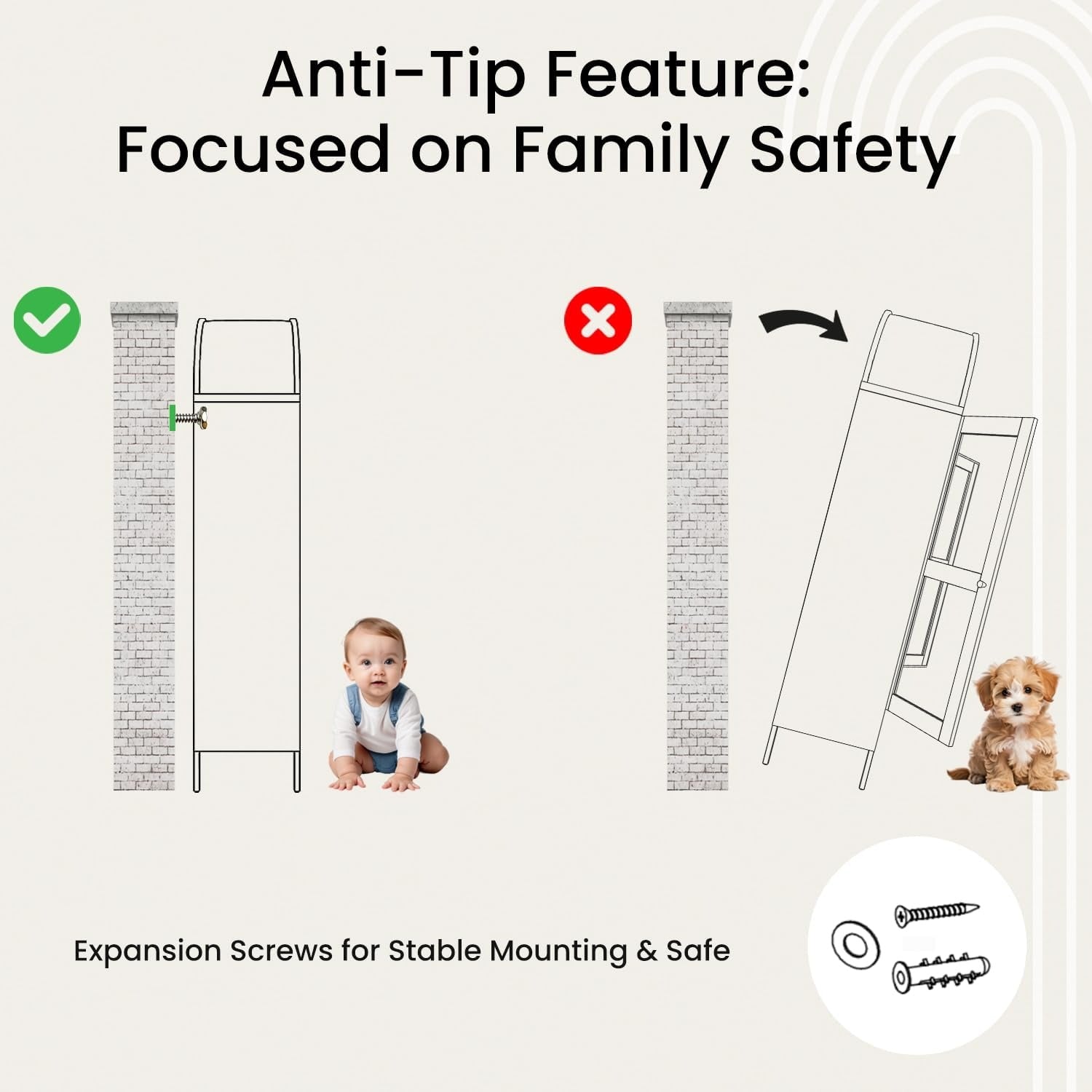 YODOLLA 73'' Arched Cabinet, Metal Kitchen Pantry with Adjustable Shelves, Modern Arched Storage Bookcase Display Cabinetbest