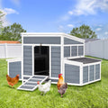 YODOLLA 56" Large Chicken House Hen House for 6 Chickensbest
