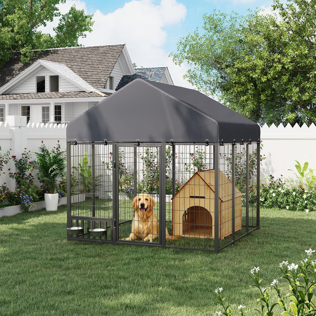 YODOLLA 6x6 Heavy Duty Outdoor Dog Kennel
