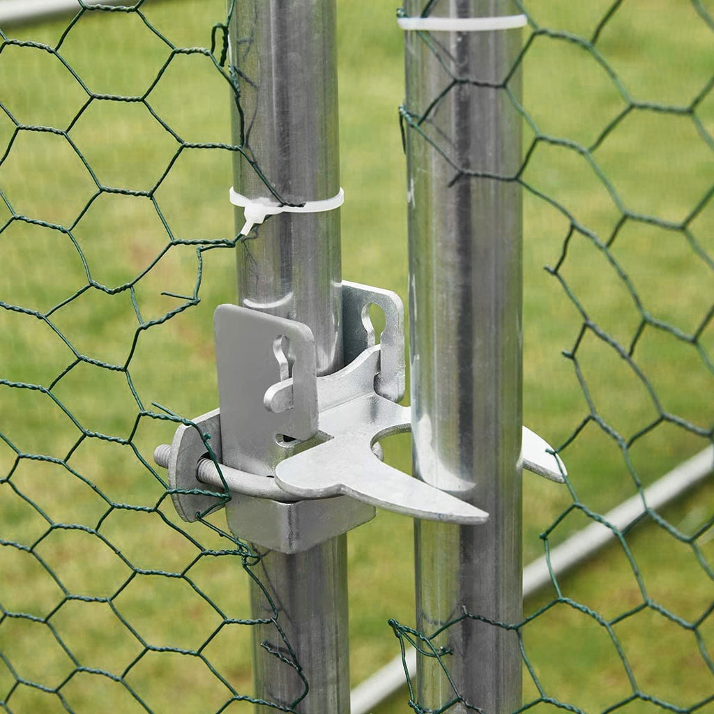 YODOLLA 5.7 m Large Dome Walk-in Metal Chicken Cage